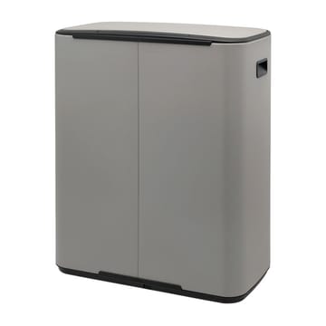 Poubelle à pédale Bo 60 L - Mineral concrete grey - Brabantia