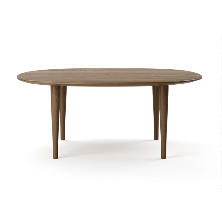 Table basse Jari Ø 85 cm, Chêne huilé fumé Brdr. Krüger