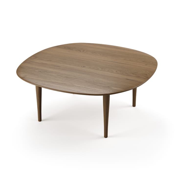 Table basse Jari Ø 85 cm, Chêne huilé fumé Brdr. Krüger