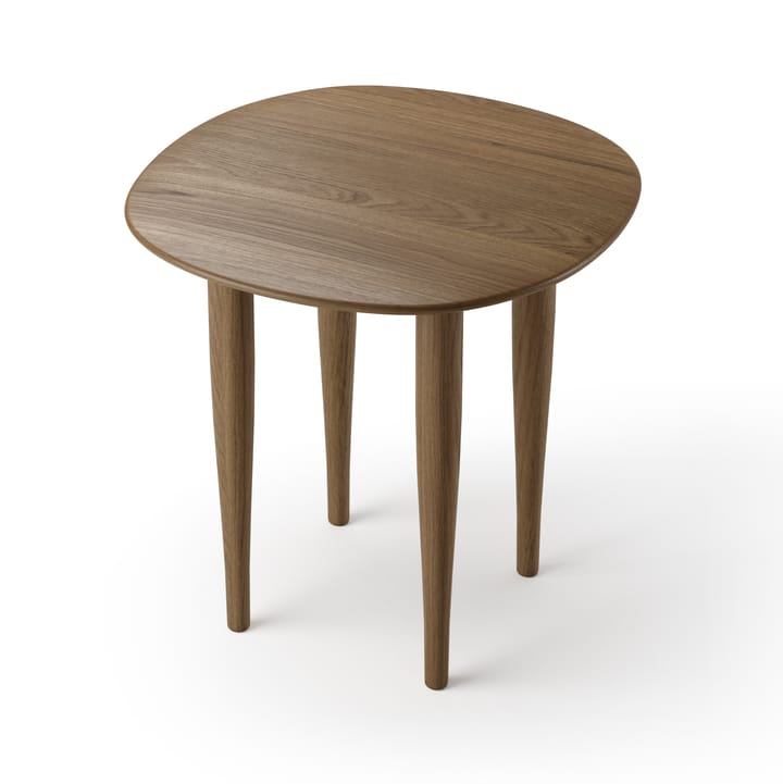 Table d'appoint Jari Ø 45 cm, Chêne huilé fumé Brdr. Krüger