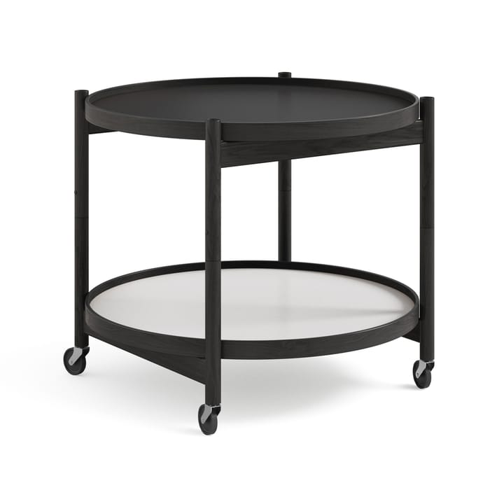 Table roulante Bølling Tray Table model 60 - base, structure en chêne laqué noir - Brdr. Krüger