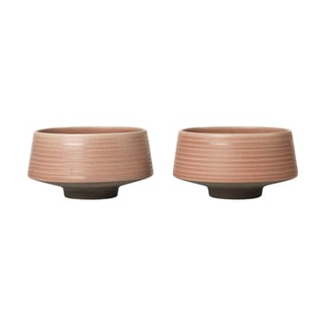 Bol Miko Ø14 cm lot de 2 - Dusty pink - Broste Copenhagen