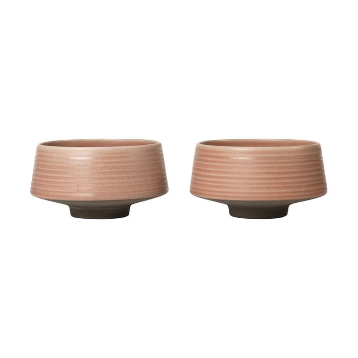 Bol Miko Ø14 cm lot de 2 - Dusty pink - Broste Copenhagen