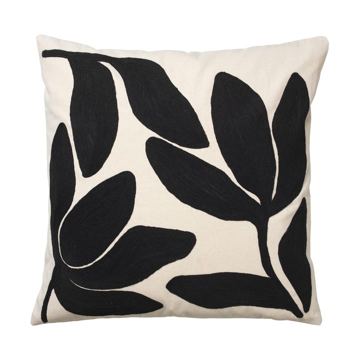 Housse de coussin Herbert 50x50 cm - Black-natural - Broste Copenhagen