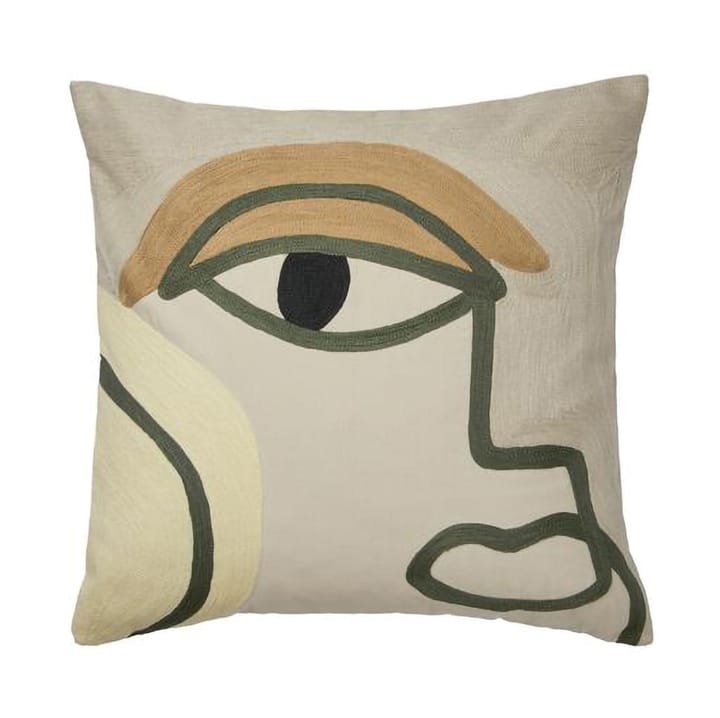 Housse de coussin Manon 50x50 cm - Beige - Broste Copenhagen