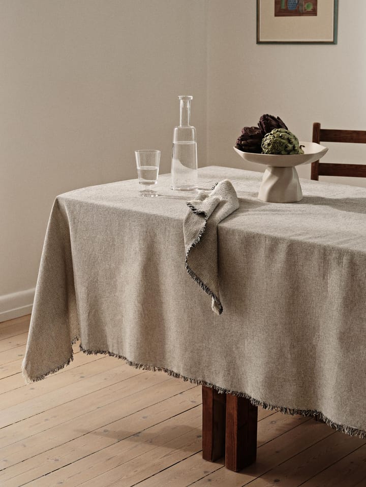 Nappe Elouise 160x200 cm, Noir Broste Copenhagen