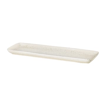 Plat rectangulaire Nordic Vanilla 12,5x35 cm - Cream with grains - Broste Copenhagen