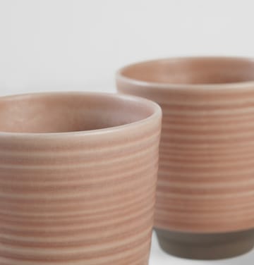 Tasse Miko 15 cl lot de 2 - Dusty pink - Broste Copenhagen