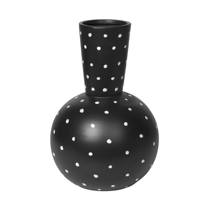 Vase en céramique Bella 35 cm, Turkish coffee black Broste Copenhagen