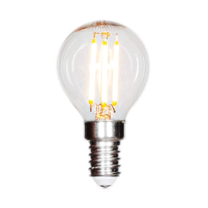 Ampoule à filament LED globe dimmable E14 4W - Transparent Ø4,5 cm - By Rydéns