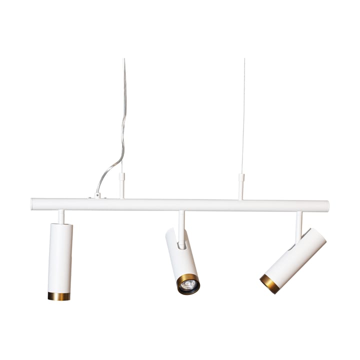 Lampe à suspension Puls Bar 80 cm - Blanc mat - By Rydéns