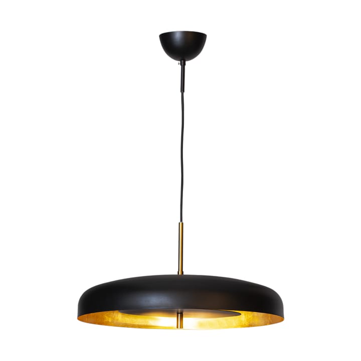 Lampe à suspension Shelby Ø50 cm - Noir-doré - By Rydéns