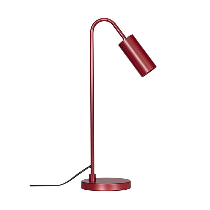 Lampe de table Curve 51 cm - Rouge foncé - By Rydéns