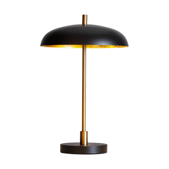 Lampe de table Shelby 45 cm - Noir-doré - By Rydéns