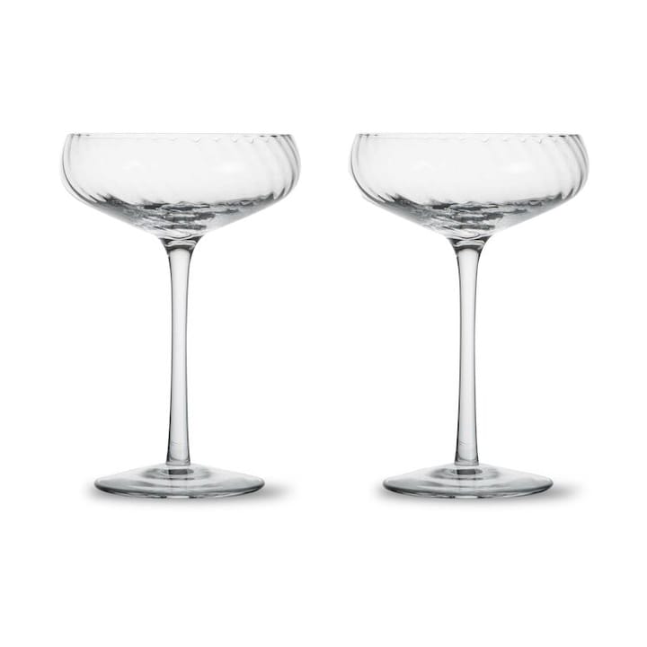 Coupe à champagne Opacity 30 cl lot de 2, Clair Byon