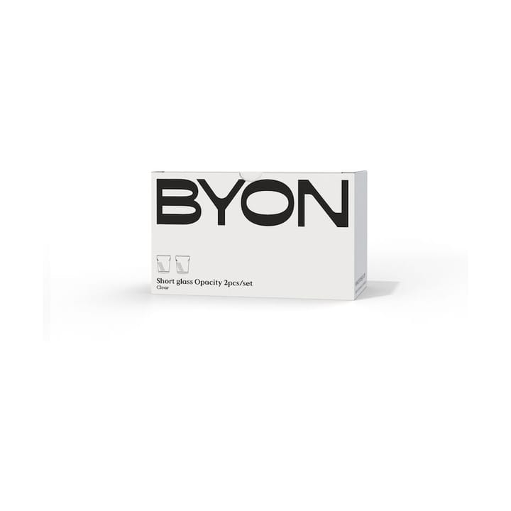 Gobelet Opacity 30 cl lot de 2, Clair Byon