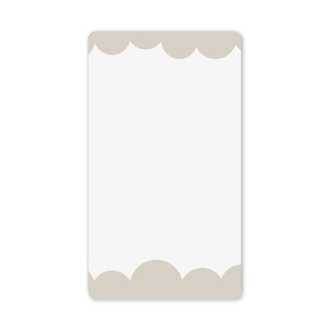 Miroir Bubbly S 40x70 cm - Beige - Byon