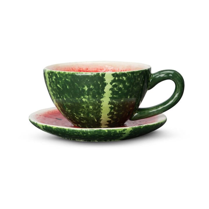 Tasse Watermelon avec soucoupe - 25 cl - Byon