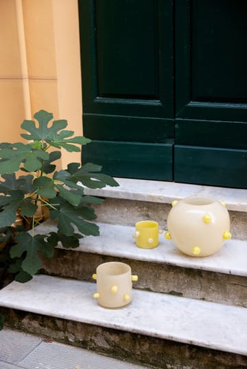 Vase Arlo 30 cm - Beige-jaune - Byon