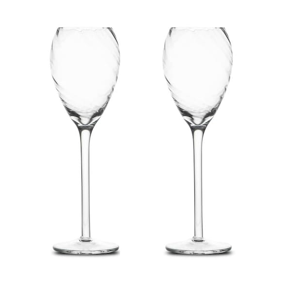 Verres à champagne Opacity 16 cl lot de 2 - Clair - Byon