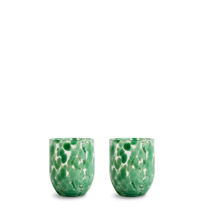 Verres Messy 30 cl lot de 2 - Vert - Byon