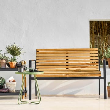 Banc Parc - Lava grey, teak - Cane-line