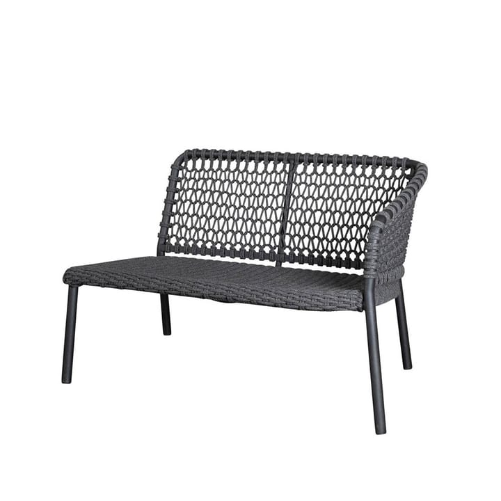 Canapé modulaire Ocean, Dark grey, gauche Cane-line