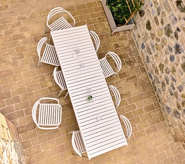 Chaise Bliss avec accoudoirs - Sand - Cane-line