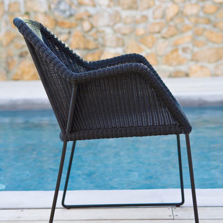 Chaise Breeze weave avec accoudoirs, Light grey Cane-line