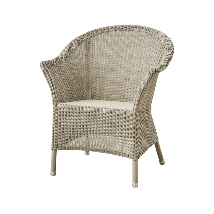 Chaise Lansing weave avec accoudoirs, Taupe Cane-line