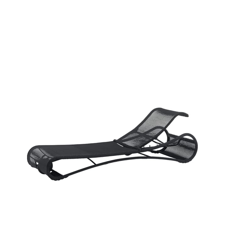 Chaise longue Escape - Black - Cane-line