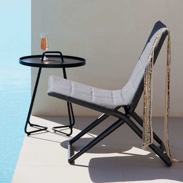 Chaise pliante Traveller, Cane-Line airtouch gris Cane-line