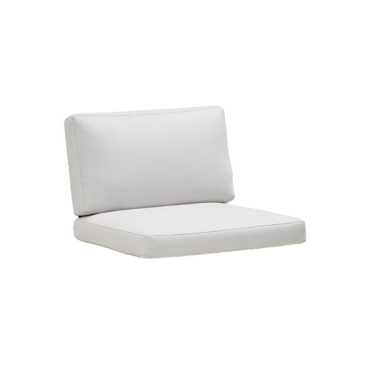 Ensemble de coussins Connect pour fauteuil lounge / module simple - Cane-line Natté White - Cane-line