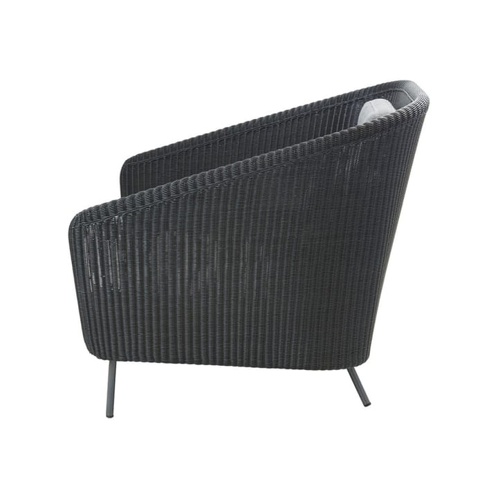 Fauteuil lounge Mega, Graphic, incl. coussins gris Cane-line