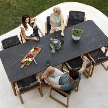 Table à manger Aspect - Fossil black-teak 210 cm - Cane-line