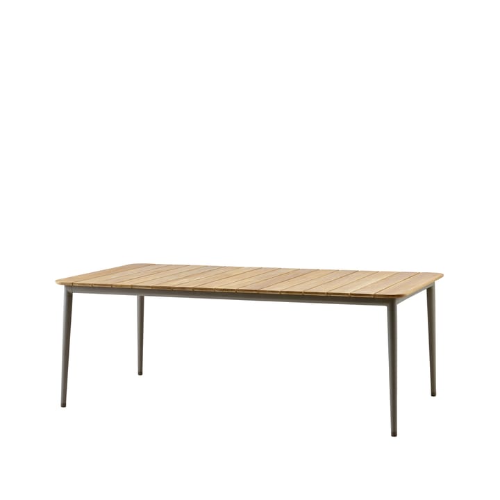 Table à manger Core teak 210x100x74 cm, Pied taupe Cane-line