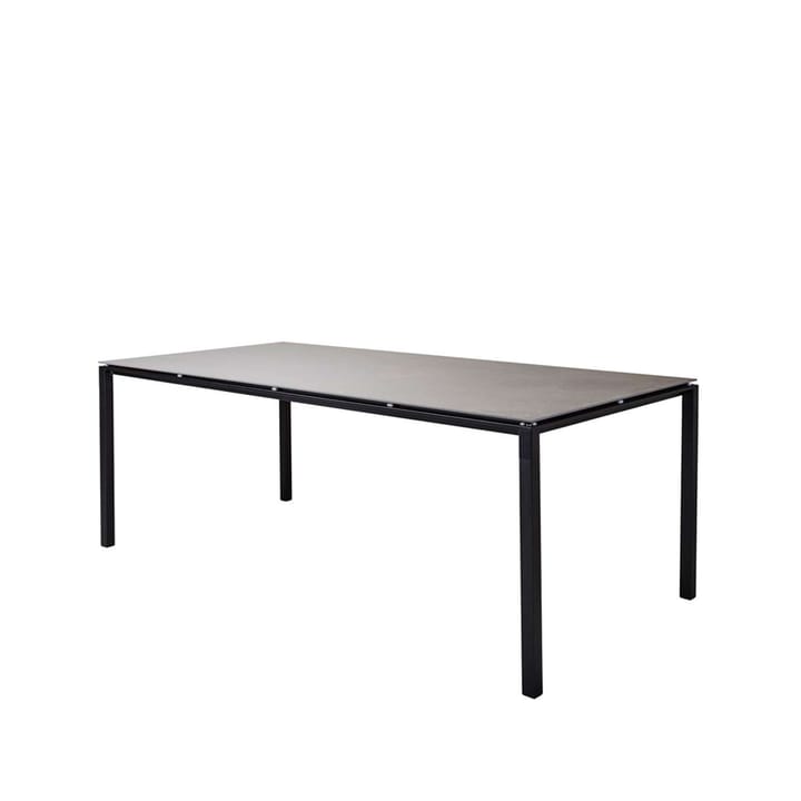 Table à manger Pure, Basalt grey-lava grey 200x100 cm Cane-line