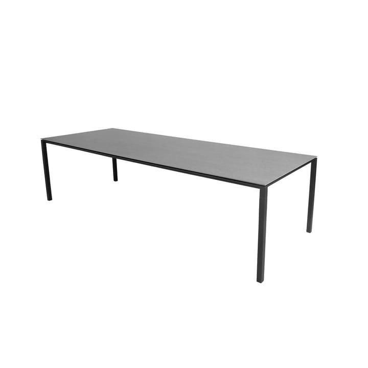 Table à manger Pure - Basalt grey-lava grey 280x100 cm - Cane-line