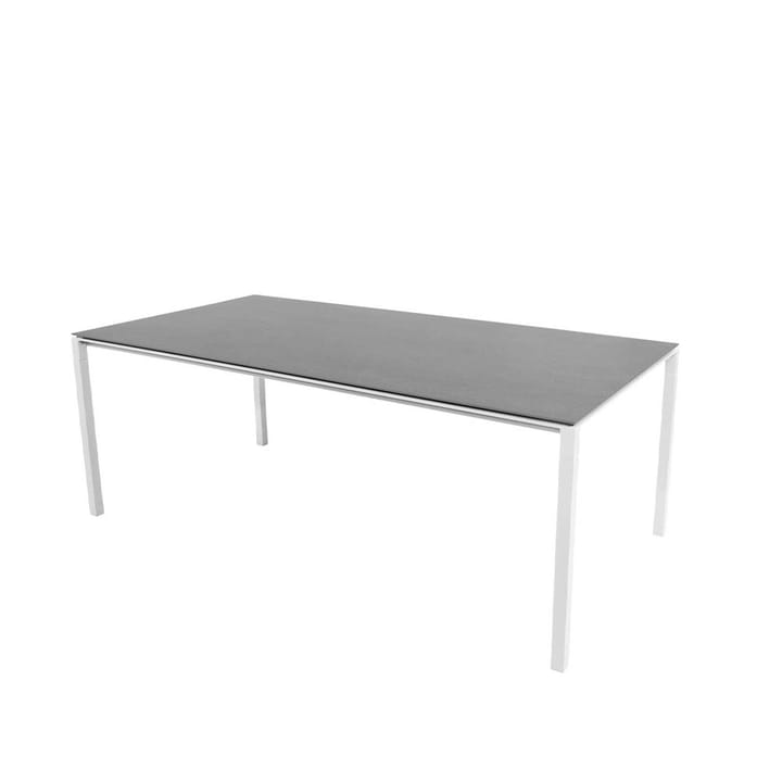 Table à manger Pure - Basalt grey-white 200x100 cm - Cane-line