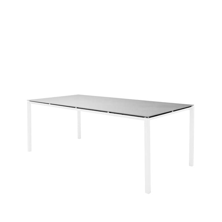 Table à manger Pure - Concrete grey-blanc 200x100 cm - Cane-line