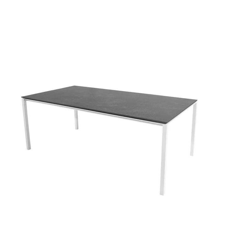 Table à manger Pure - Fossil black-white 200x100 cm - Cane-line