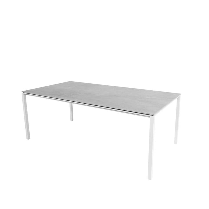 Table à manger Pure - Fossil grey-white 200x100 cm - Cane-line