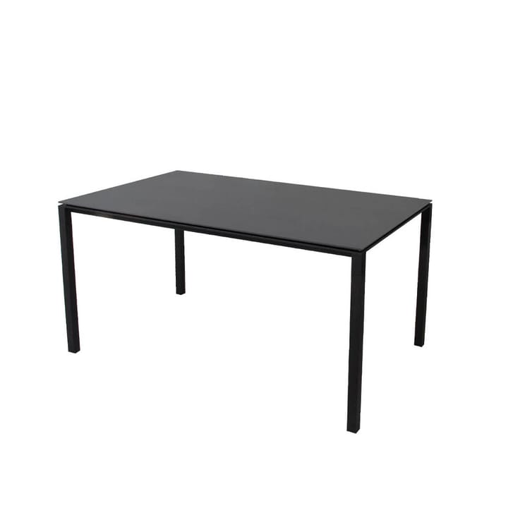 Table à manger Pure - Nero-lava grey 150x90 cm - Cane-line