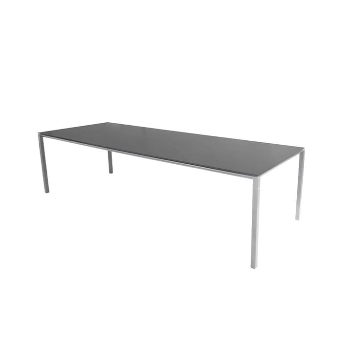 Table à manger Pure - Nero-Light grey 280x100 cm - Cane-line