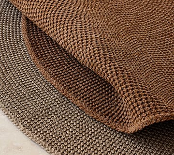 Tapis Knit Ø200 cm - Umber brown (Soft Rope) - Cane-line