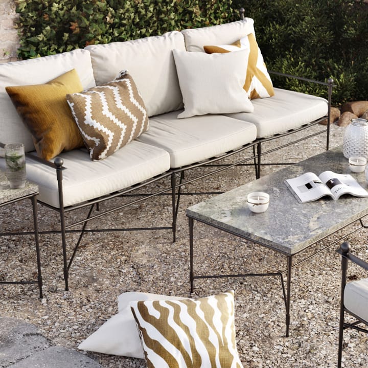 Coussin Zebra Outdoor 50x50 cm, beige/offwhite, 50 cm Chhatwal & Jonsson