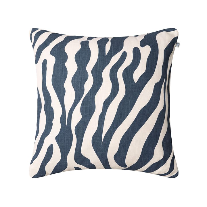 Coussin Zebra Outdoor 50x50 cm - blue/off white, 50 cm - Chhatwal & Jonsson