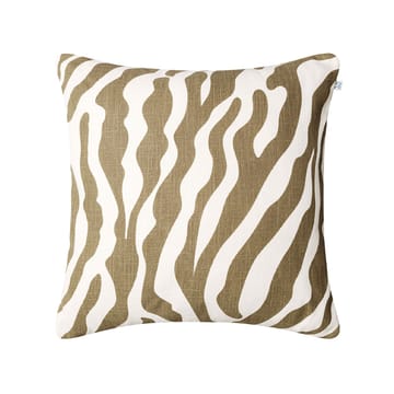 Coussin Zebra Outdoor 50x50 cm - shitake/off white - Chhatwal & Jonsson