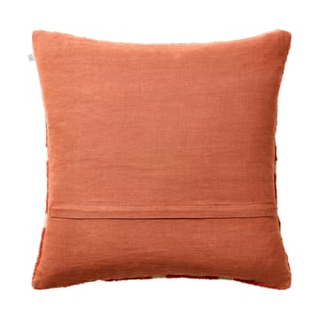 Housse de coussin Check 50x50 cm - Apricot orange-aqua - Chhatwal & Jonsson