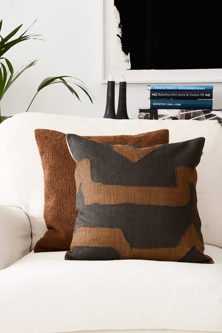 Housse de coussin Mani 50x50 cm, Cognac Chhatwal & Jonsson